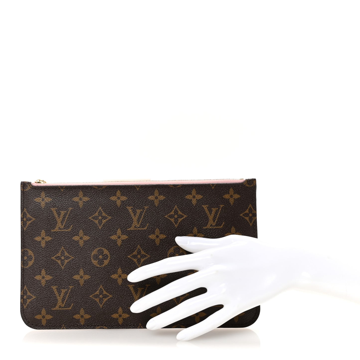 Monogram Neverfull MM GM Pochette Rose Ballerine