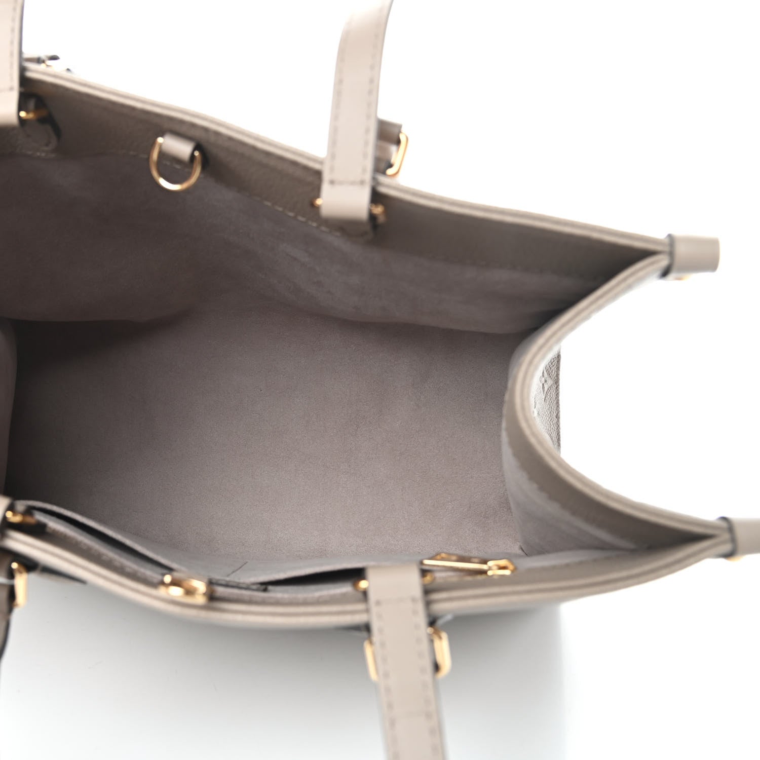 Louis Vuitton Empreinte Monogram Giant Onthego MM Tourterelle 5 of 9