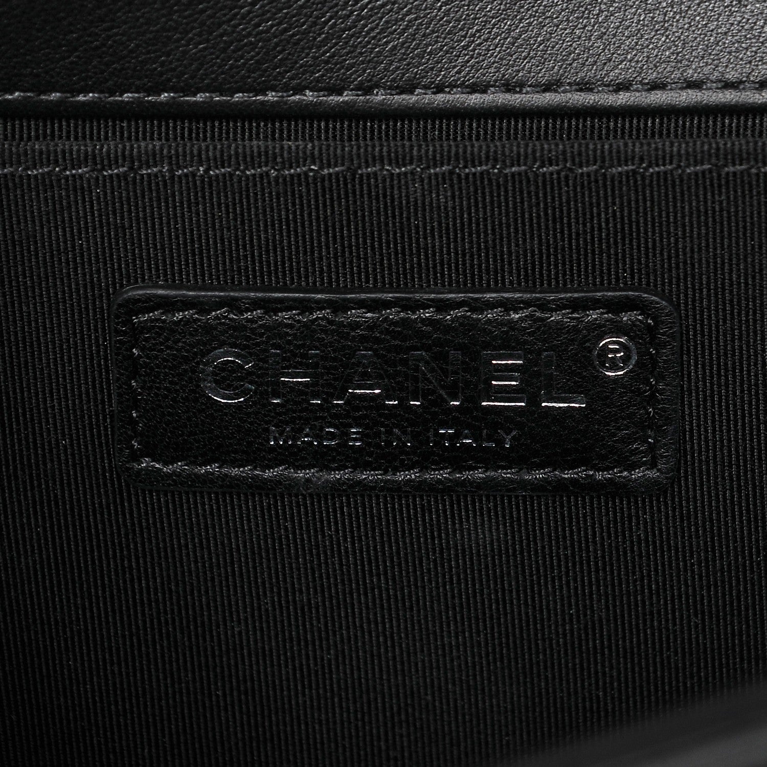 Chanel Calfskin Quilted Medium Boy Flap Black 6 of 8
