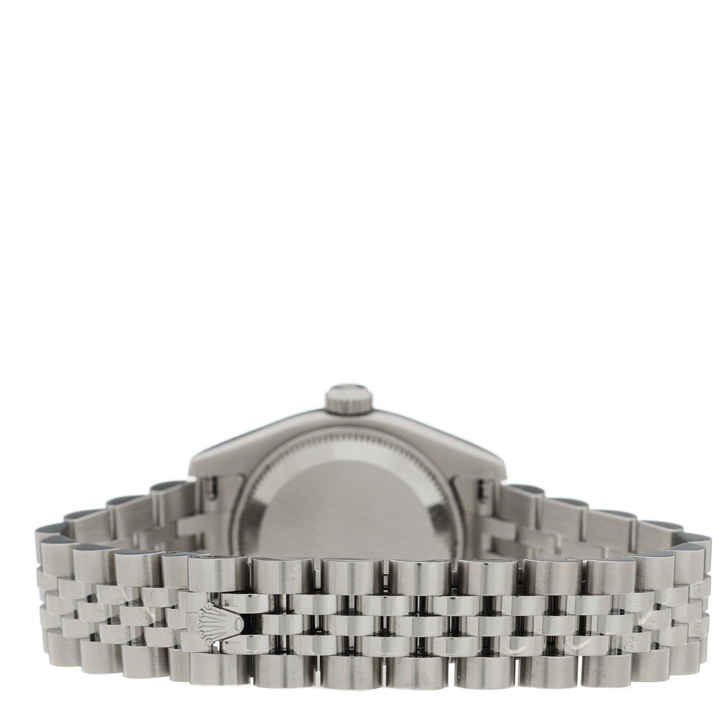 Stainless Steel 18K White Gold 26mm Oyster Perpetual Datejust Watch Blue Roman 179174