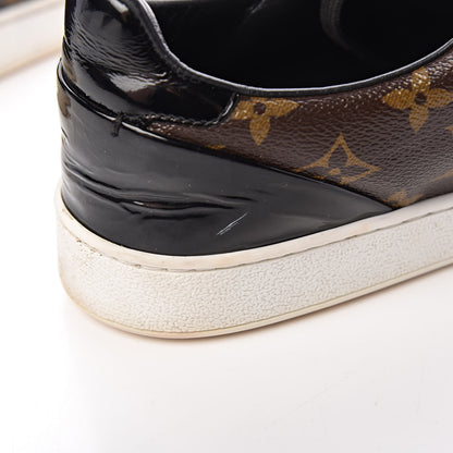 Louis Vuitton Patent Monogram Frontrow Sneakers 39 19 of 25