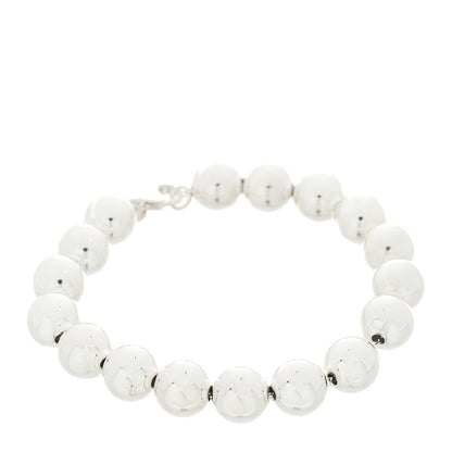 Tiffany Sterling Silver 10mm Hardwear Ball Bracelet 1 of 4
