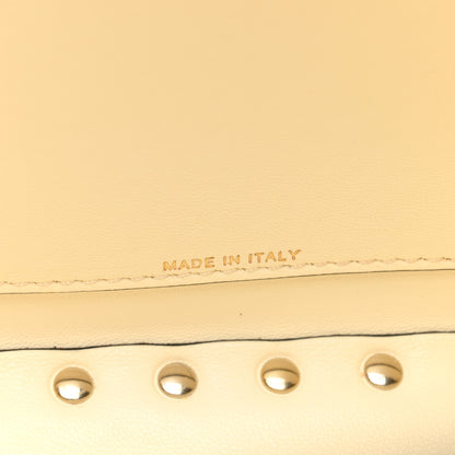 Valentino Garavani Smooth Calfskin Rockstud East West Top Handle Bag Ivory 7 of 9