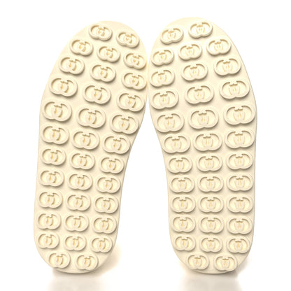 Gucci GG Monogram Womens 1977 Tennis Platform 52mm Sneakers 37 Great White Mystic White 5 of 7