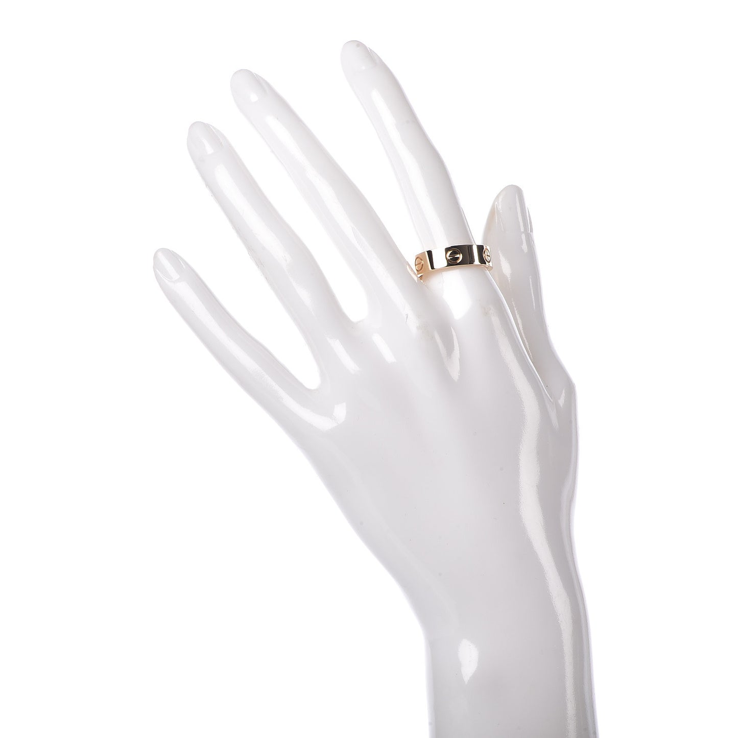 18K Yellow Gold 5.5mm LOVE Ring 58 8.5