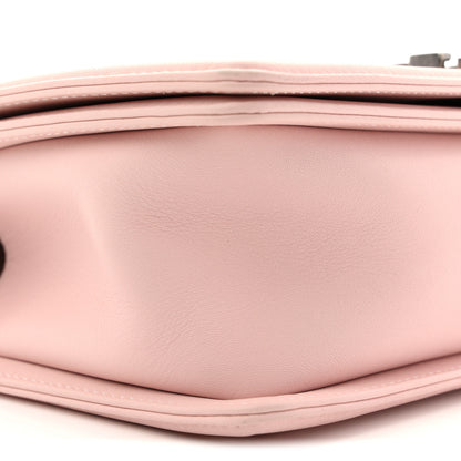 Chanel Calfskin Quilted Medium Boy Flap Light Pink 9 of 13