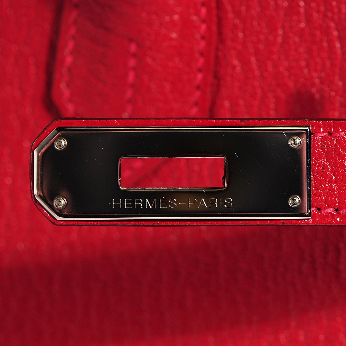 Chevre de Coromandel Birkin 35 Rouge Vif