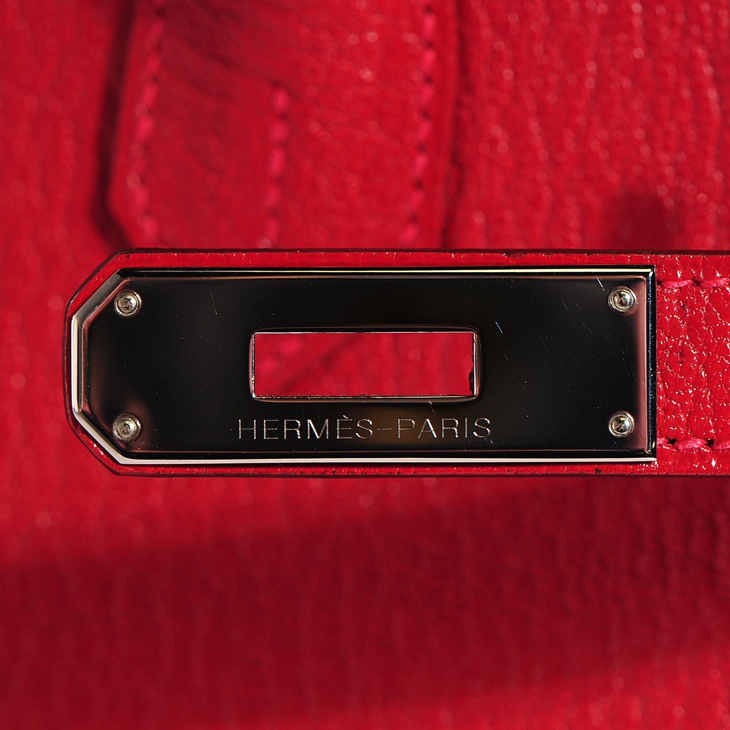 Hermes Chevre de Coromandel Birkin 35 Rouge Vif 17 of 25