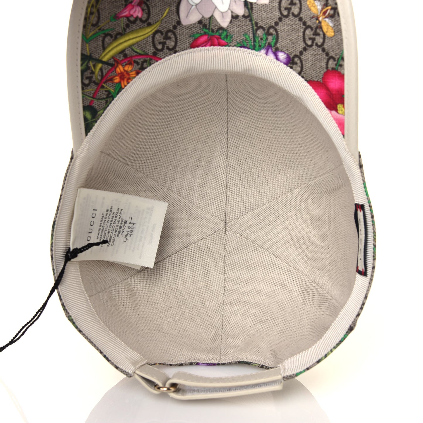 GG Supreme Flora Claudia Baseball Hat 58 L White