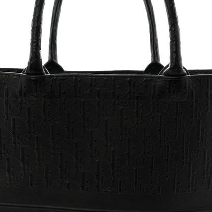 Christian Dior Oblique Calfskin Embossed Large Book Tote TBlack 8 of 13