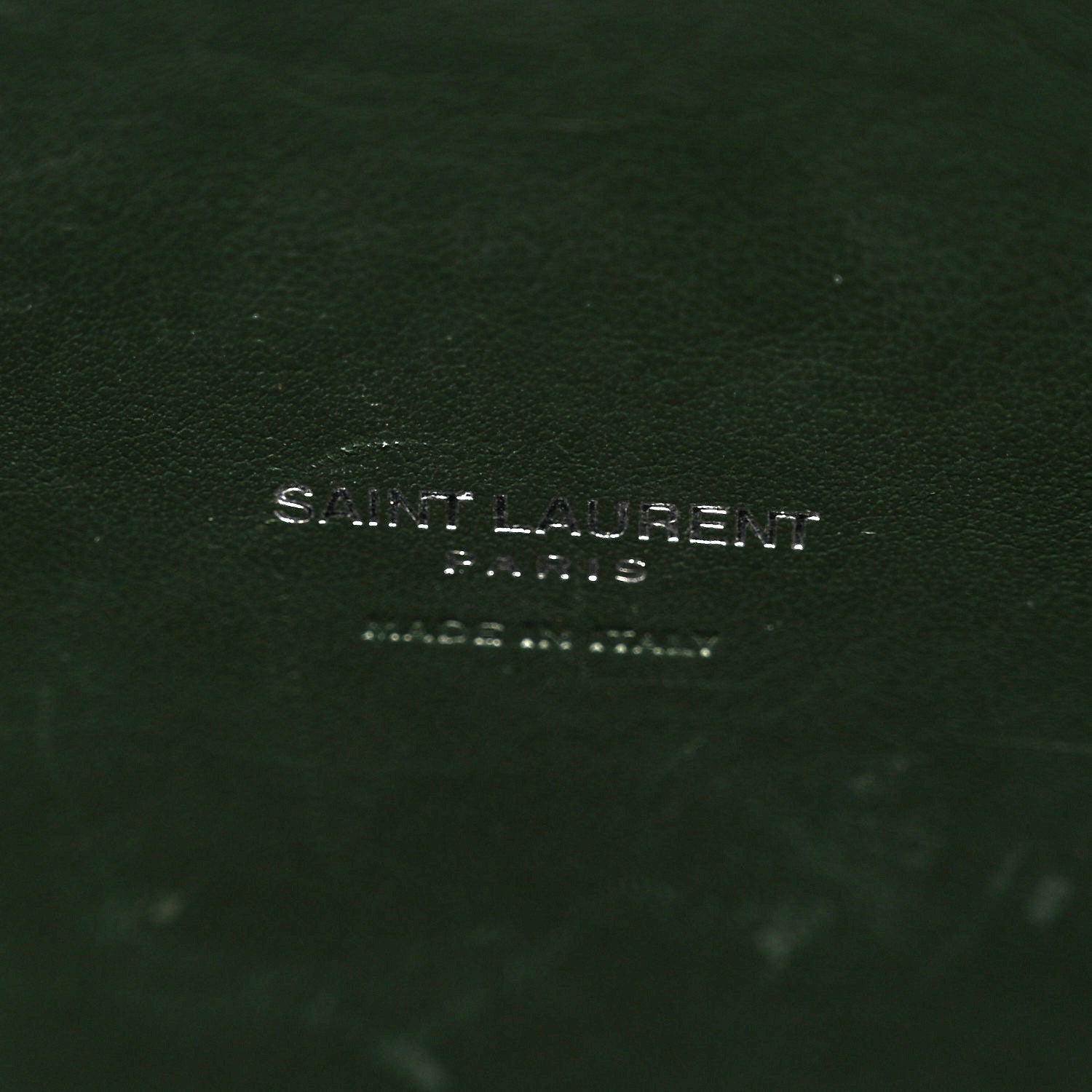 Saint Laurent Grained Calfskin Small Sac De Jour Dark Vert 6 of 13