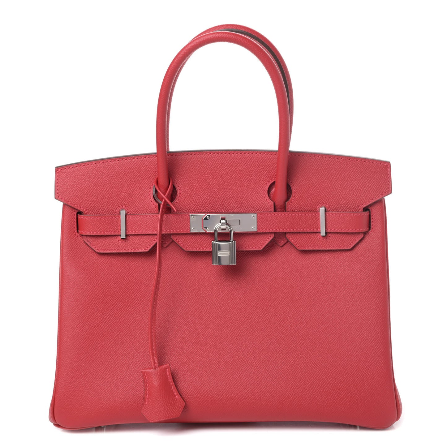 Epsom Birkin 30 Rouge Casaque