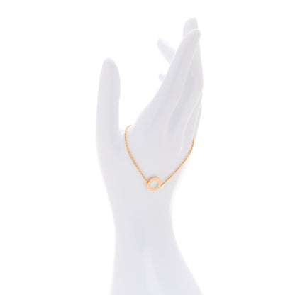 Bulgari 18K Rose Gold Mother of Pearl Carnelian BVLGARI BVLGARI Chain Bracelet 2 of 8