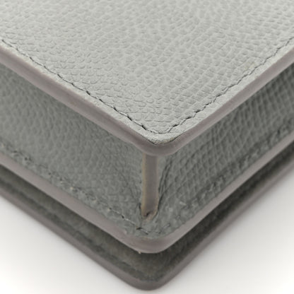 Christian Dior Calfskin 30 Montaigne 2 in 1 Pouch Grey 18 of 20