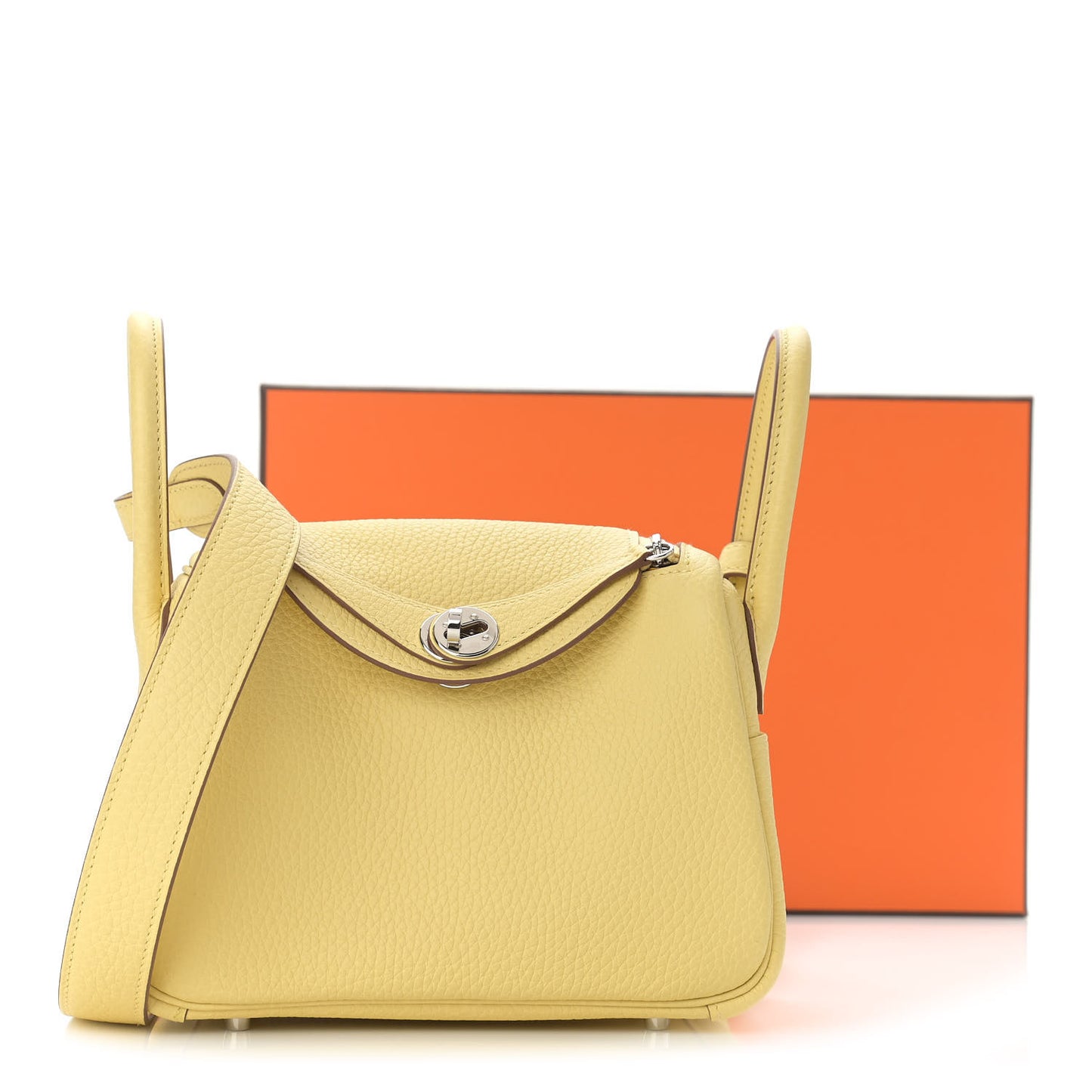 Taurillon Clemence Mini Lindy 20 Jaune Poussin