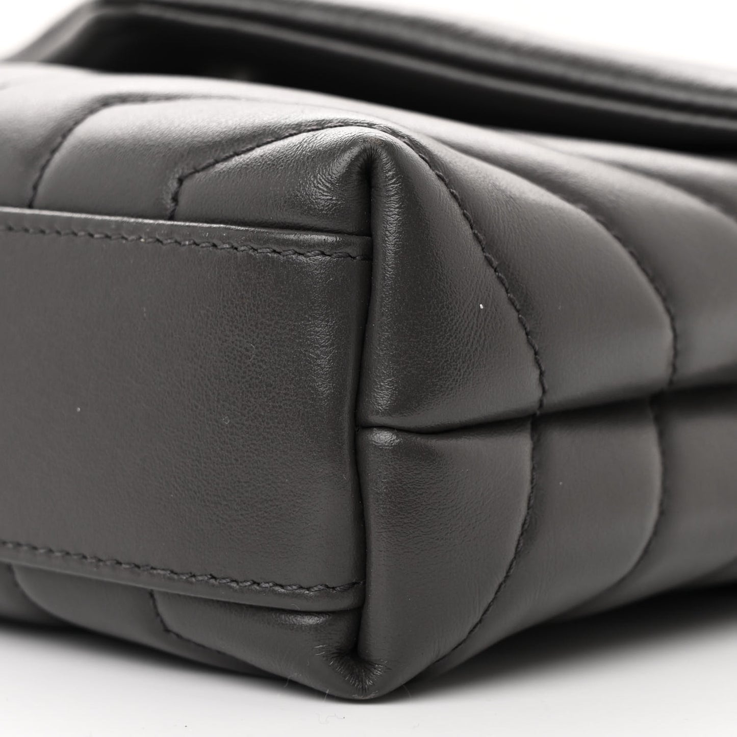 Calfskin Y Quilted Monogram Toy Loulou Crossbody Bag Earth