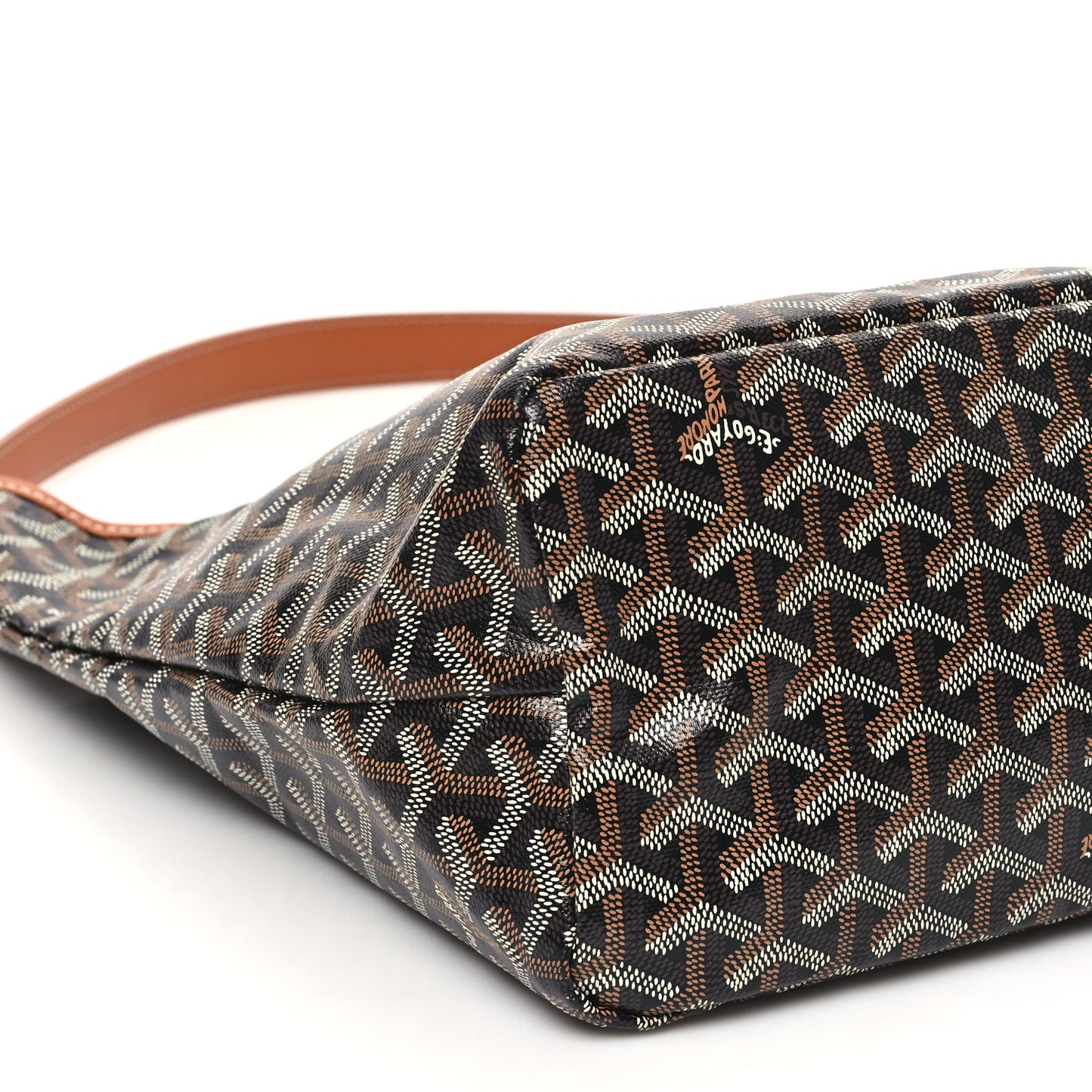 Goyardine Boheme Hobo Black Gold