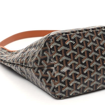 Goyard Goyardine Boheme Hobo Black Gold 9 of 10