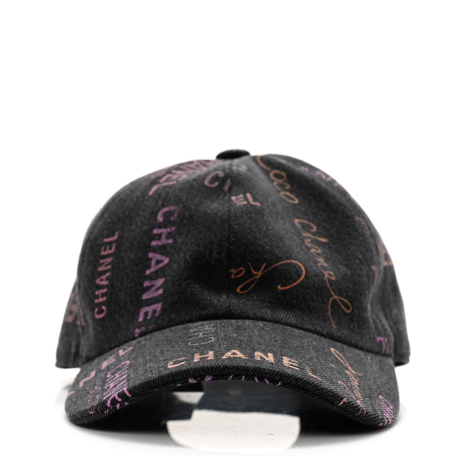Chanel Denim Mood Cap Hat Black 3 of 8