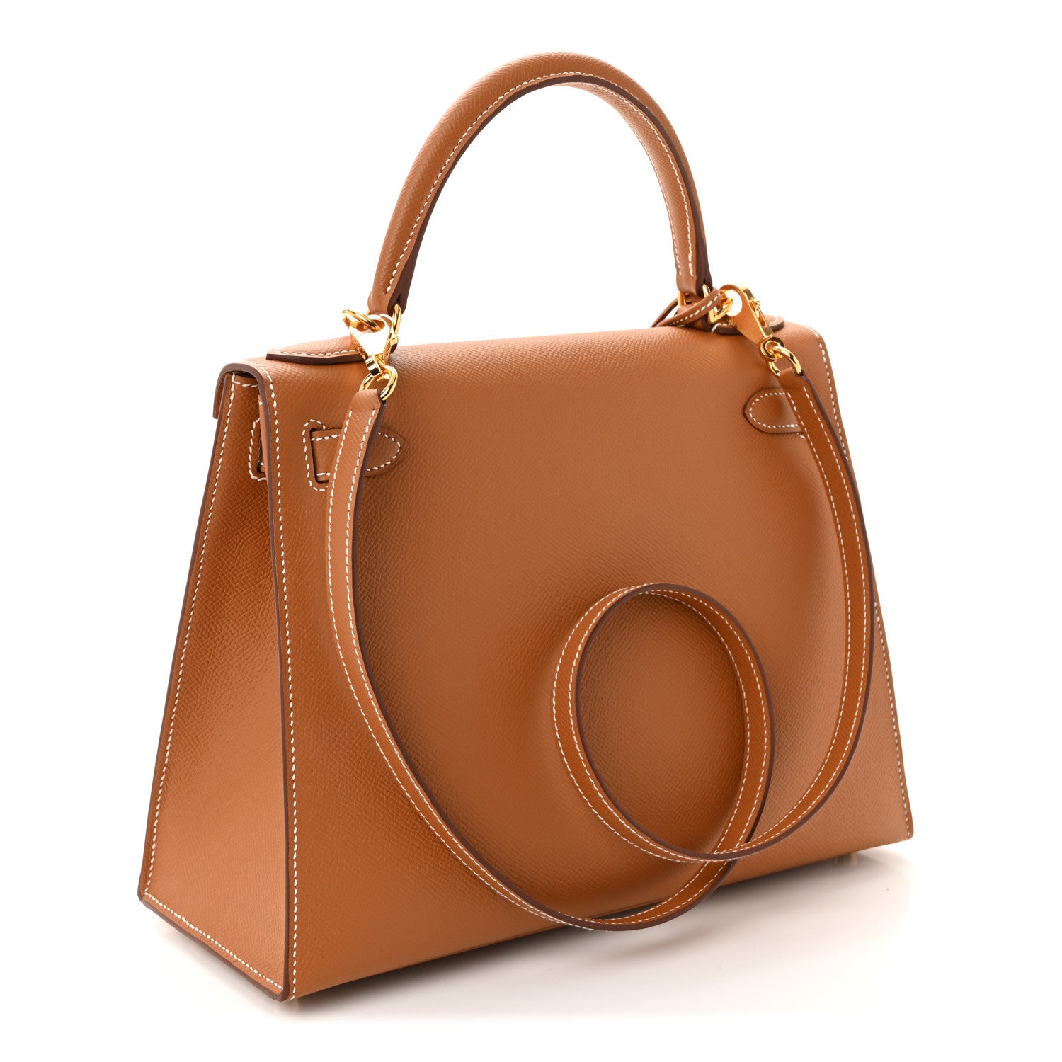 Hermes Epsom Kelly Sellier 28 Gold 3 of 10