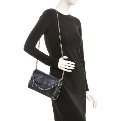 Stella McCartney Shaggy Deer Falabella Mini Crossbody Bag Lapis Navy 2 of 6
