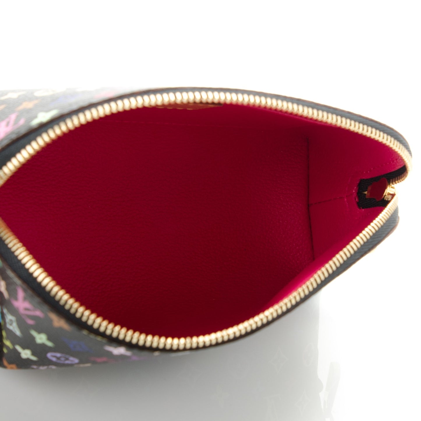 Monogram Multicolor Cosmetic Pouch Black Grenade