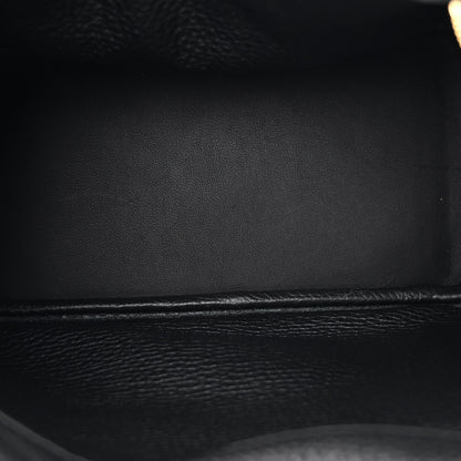 Hermes Taurillon Clemence Lindy 26 Black 5 of 10