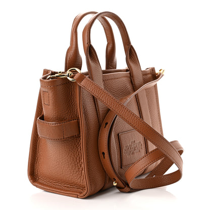 Marc Jacobs Grained Calfskin Small The Tote Bag Argan Oil 3 of 10