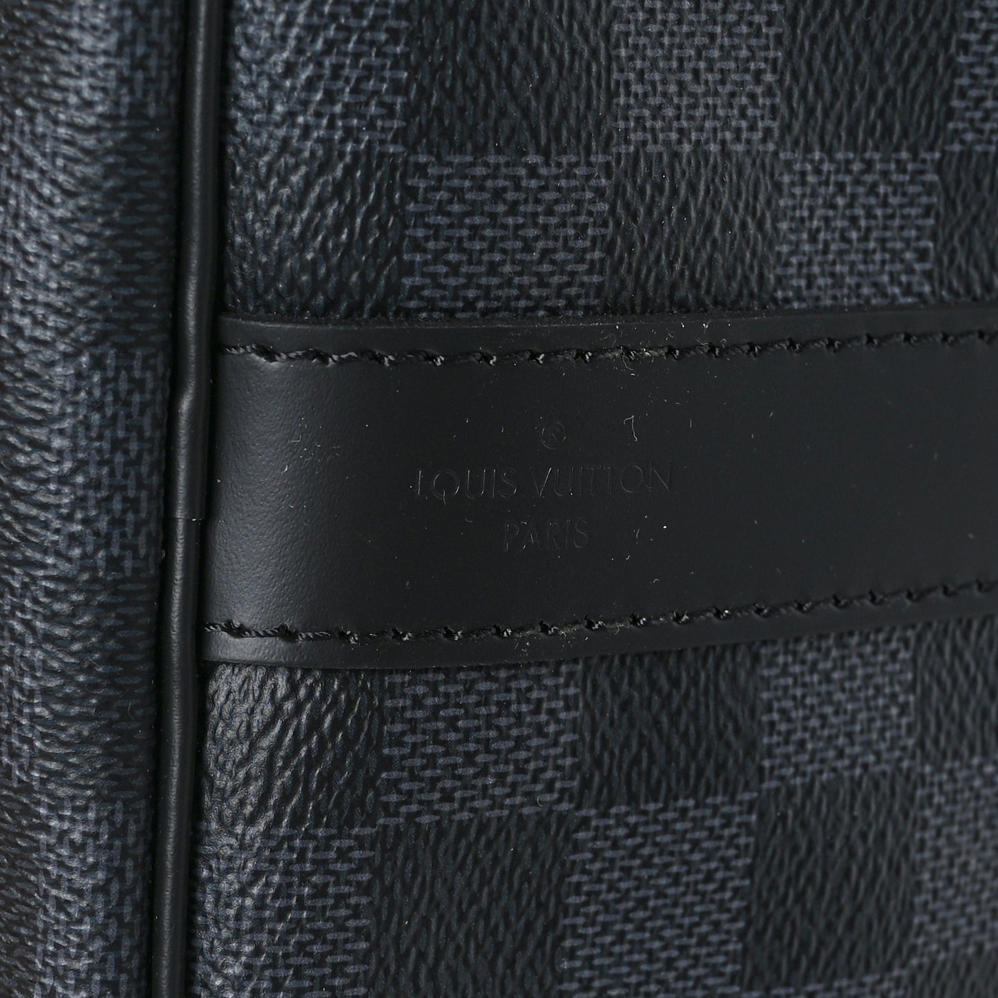 Damier Graphite Keepall Bandouliere 55