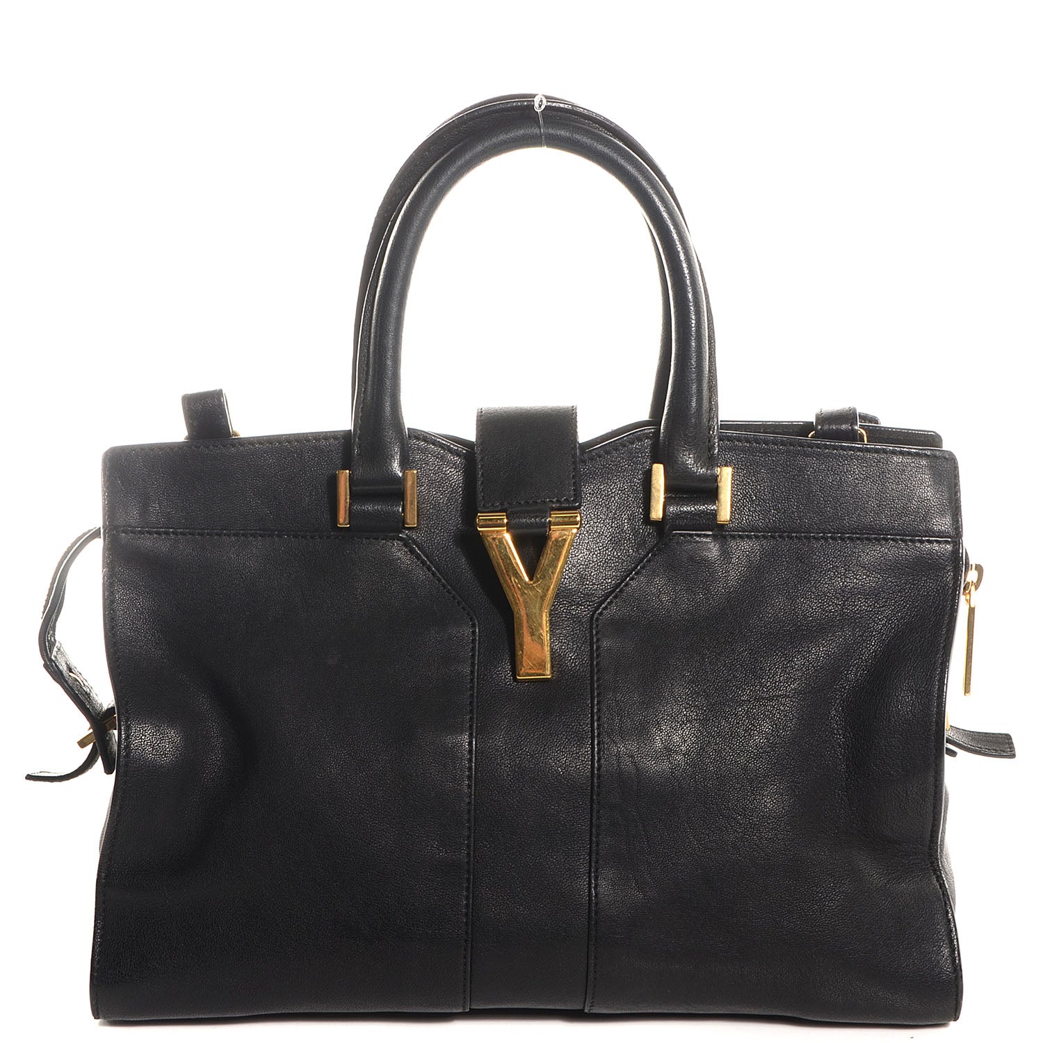 Saint Laurent Sheepskin Small Cabas ChYc Black 1 of 8