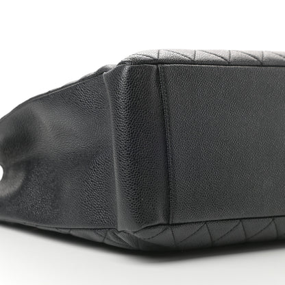 Chanel Caviar Quilted Grand Shopping Tote GST Black 9 of 11