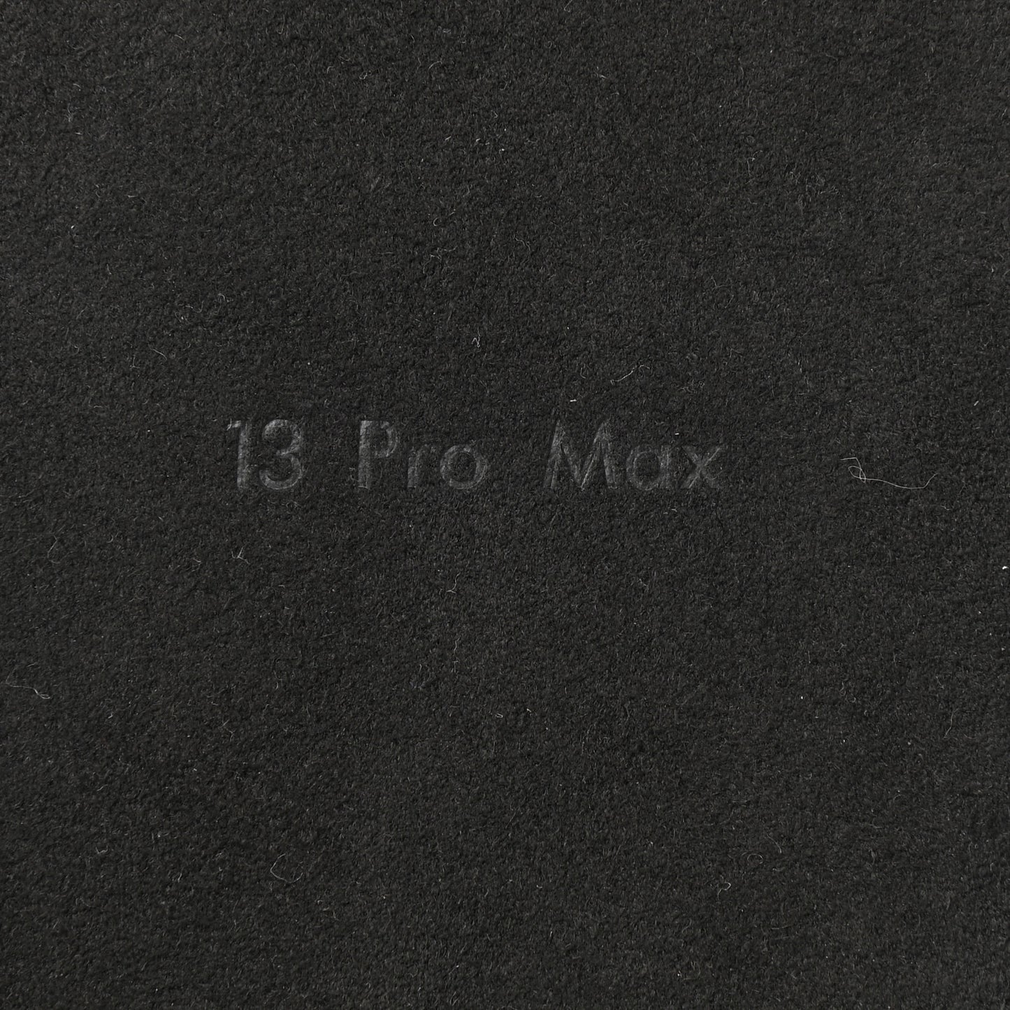 Monogram iPhone 13 Pro Max Bumper Black