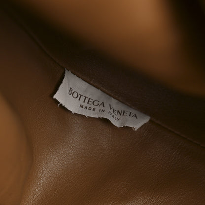 Bottega Veneta Smooth Butter Calf The Pouch Oversized Clutch Cammello 7 of 11