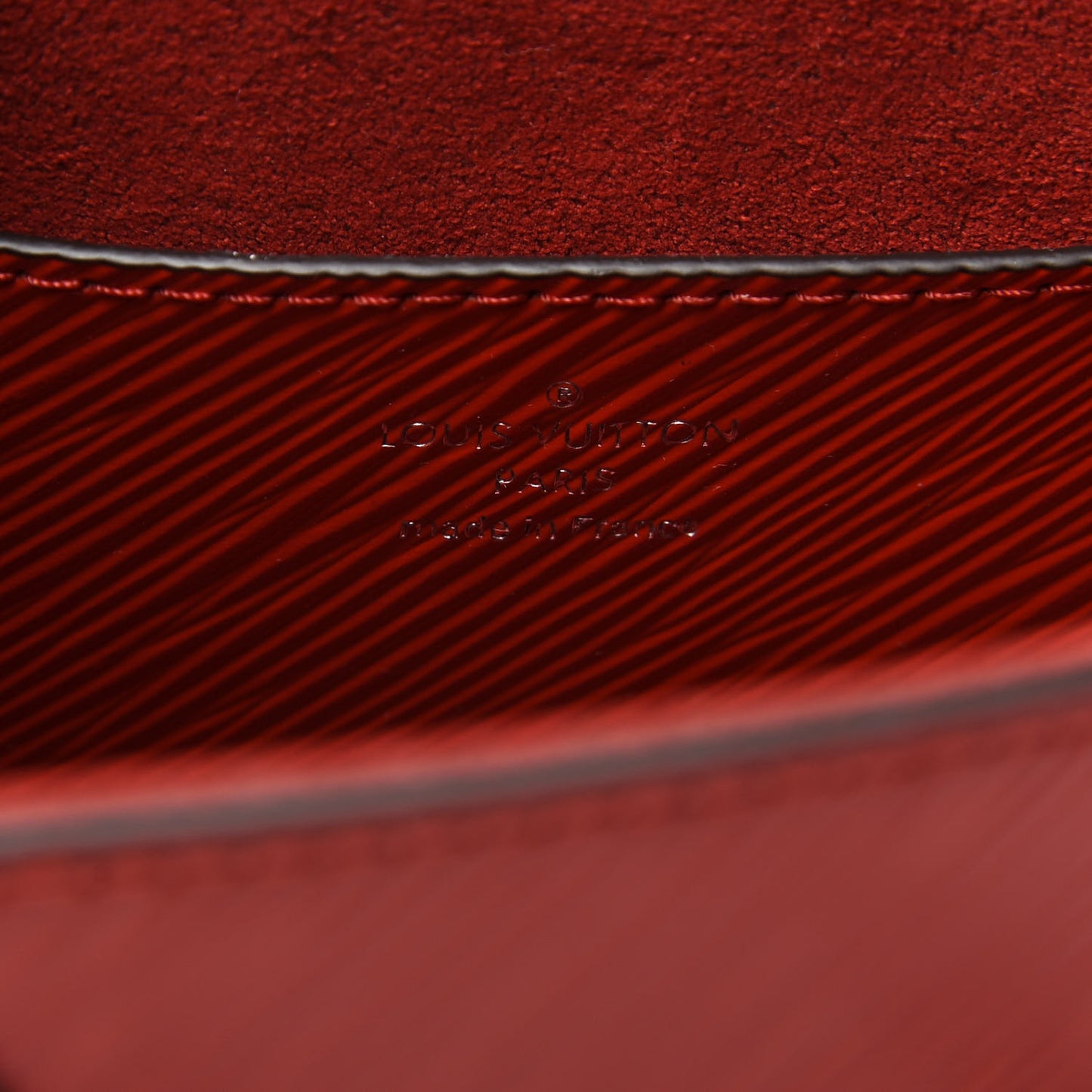 Epi Monogram Twist Shoulder Bag MM Coquelicot