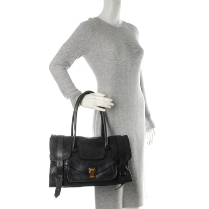 Proenza Schouler Lambskin PS1 Small Keep All Midnight 2 of 9