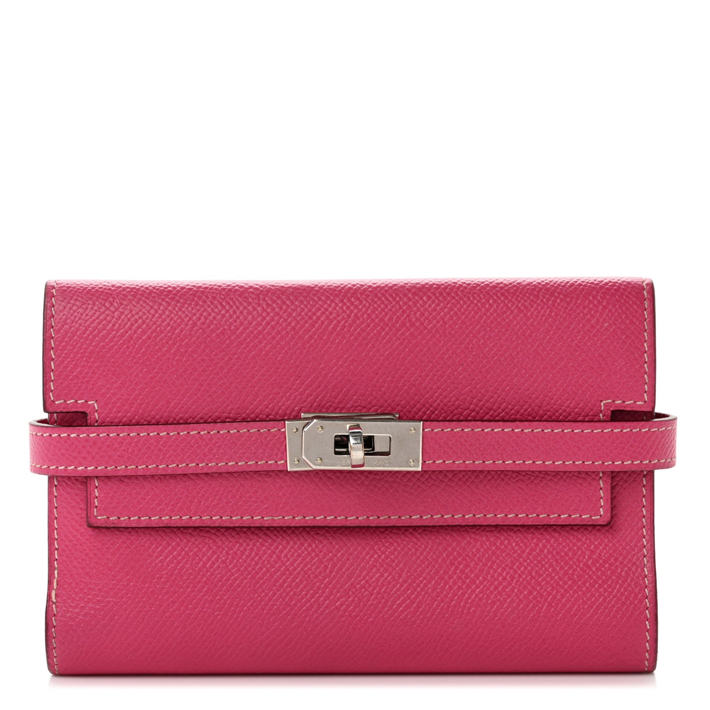 Epsom Medium Kelly Wallet Rose Tyrien