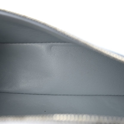 Loro Piana Grained Calfskin L19 Extra Pocket Pouch Minty Breeze 5 of 10