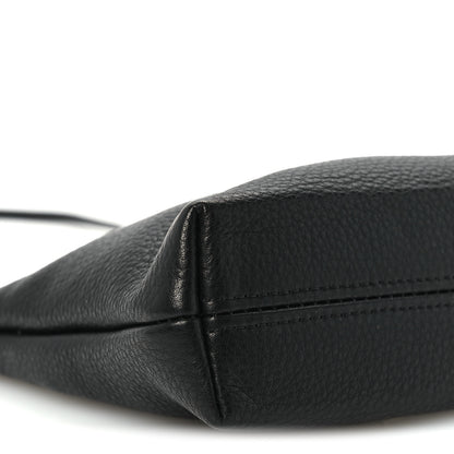 Chrome Hearts Grained Calfskin Viv Dagger Hobo Bag Black 9 of 10