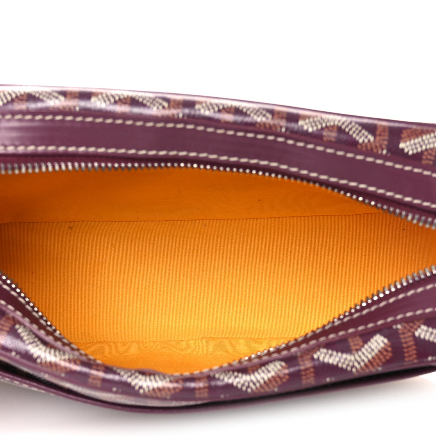 Goyard Goyardine Sac Cap Vert Burgundy 5 of 11