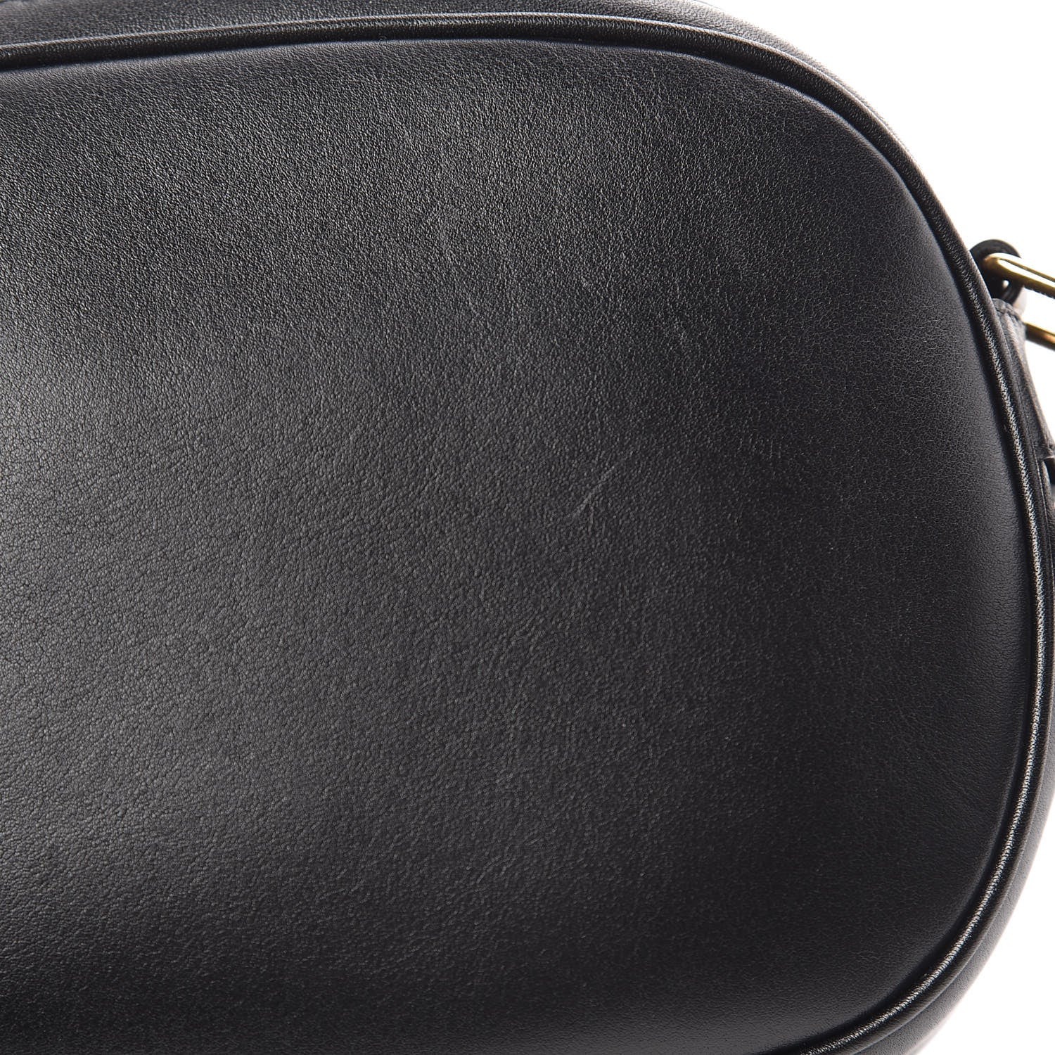 Celine Calfskin Quilted Small C Charm Bag Black 12 of 12