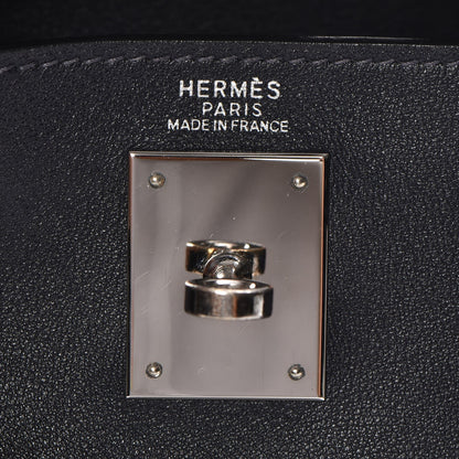 Hermes Swift Kelly Retourne 32 Indigo 17 of 33