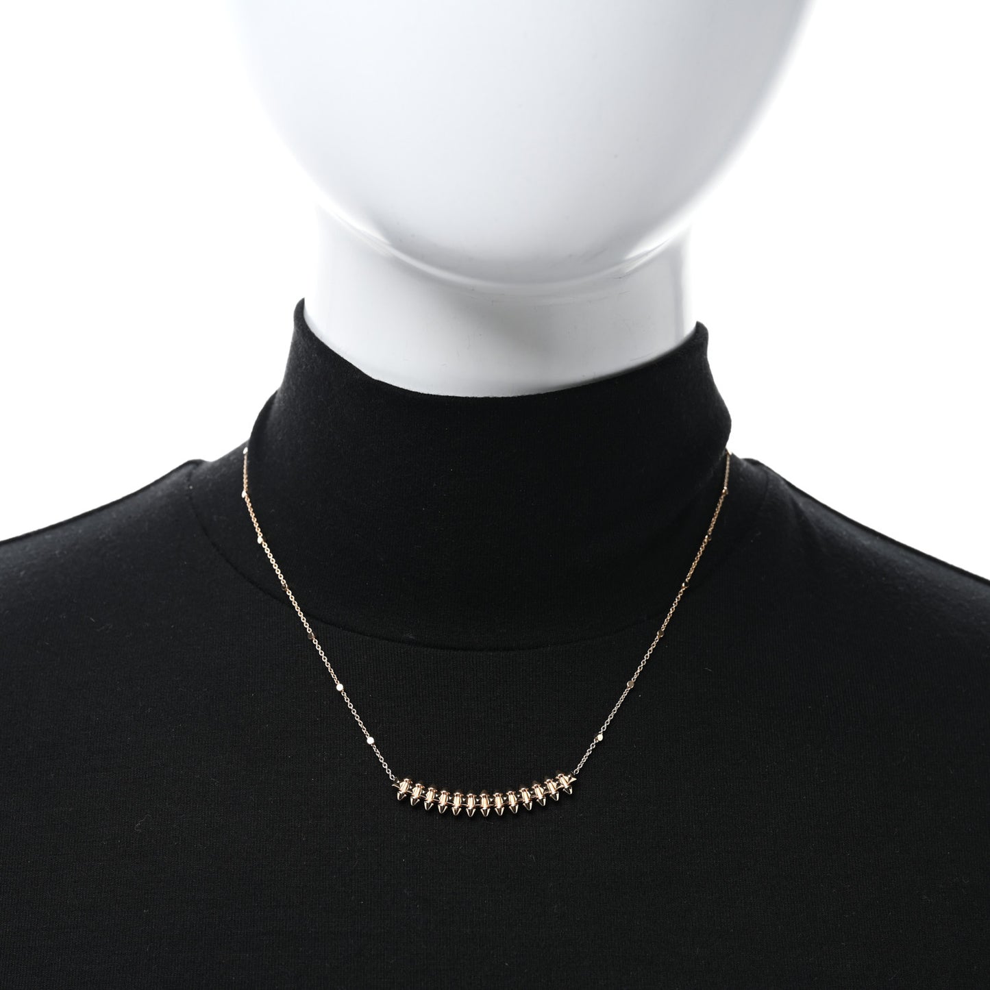 18K Pink Gold Small Clash de Cartier Necklace