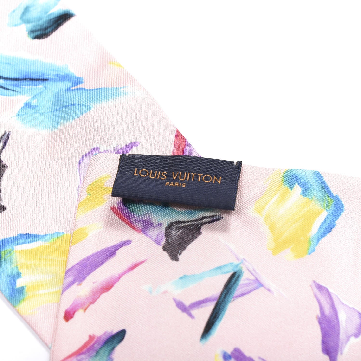 Louis Vuitton Silk Splash Bandeau Pink 3 of 4