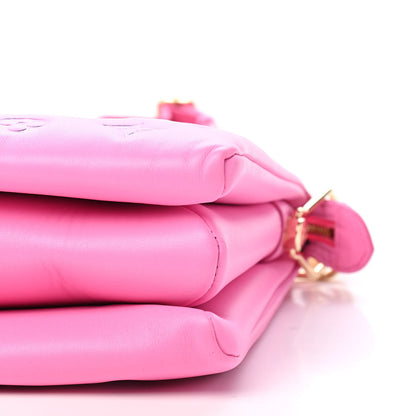 Louis Vuitton Lambskin Embossed Monogram Vuittamins Coussin PM Rose Violet 8 of 8