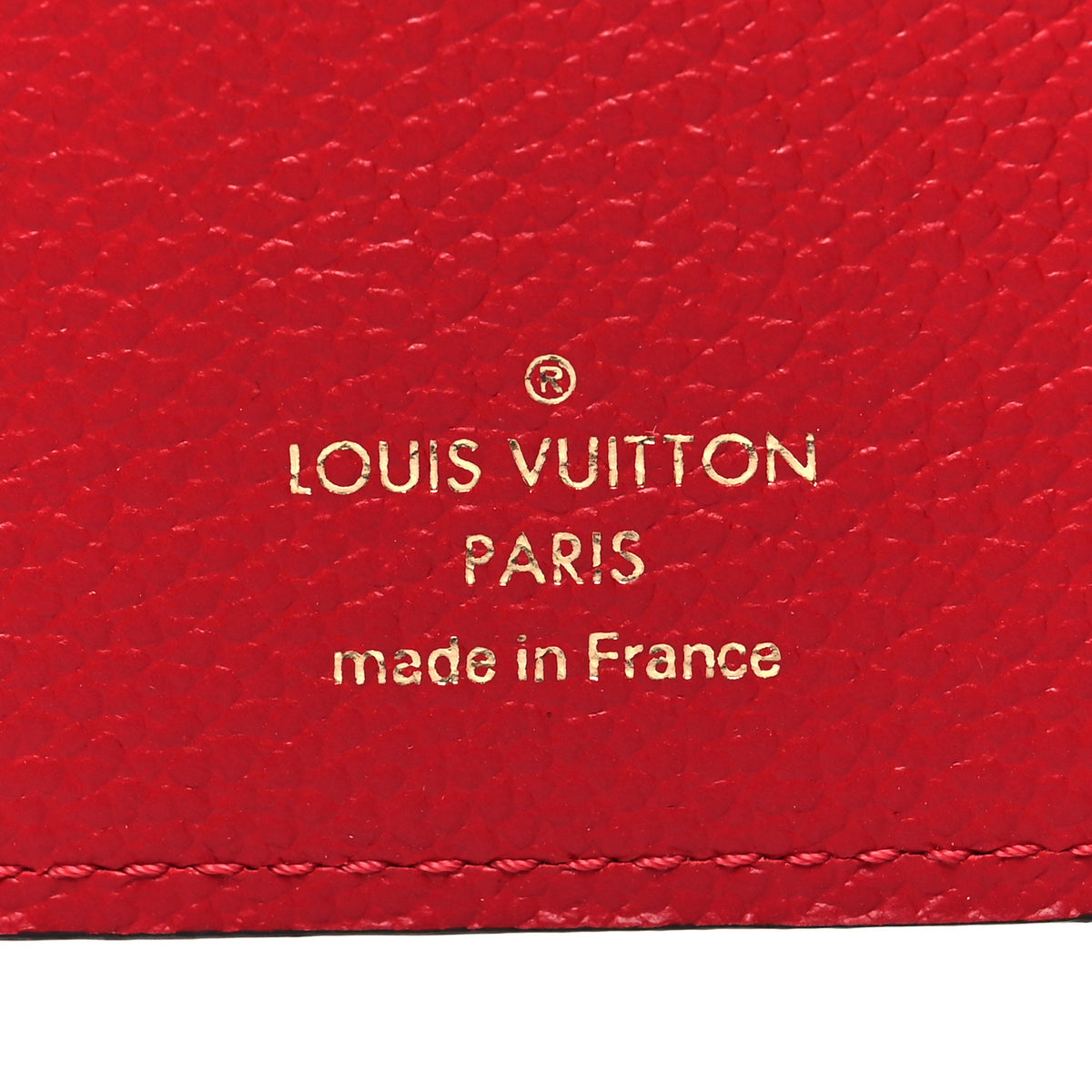 Empreinte Victorine Wallet Scarlet