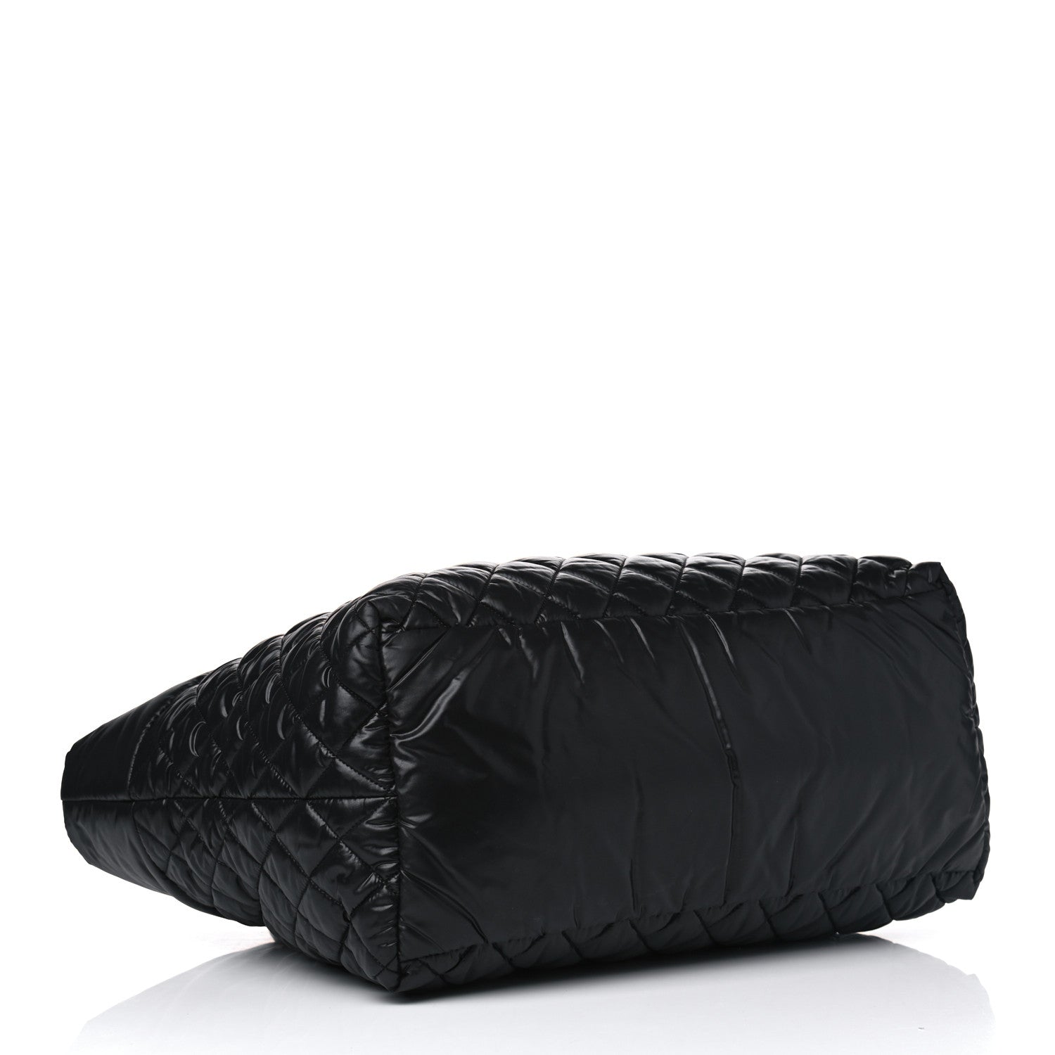 Chanel Nylon Quilted Large Coco Cocoon Tote Black 3 of 5
