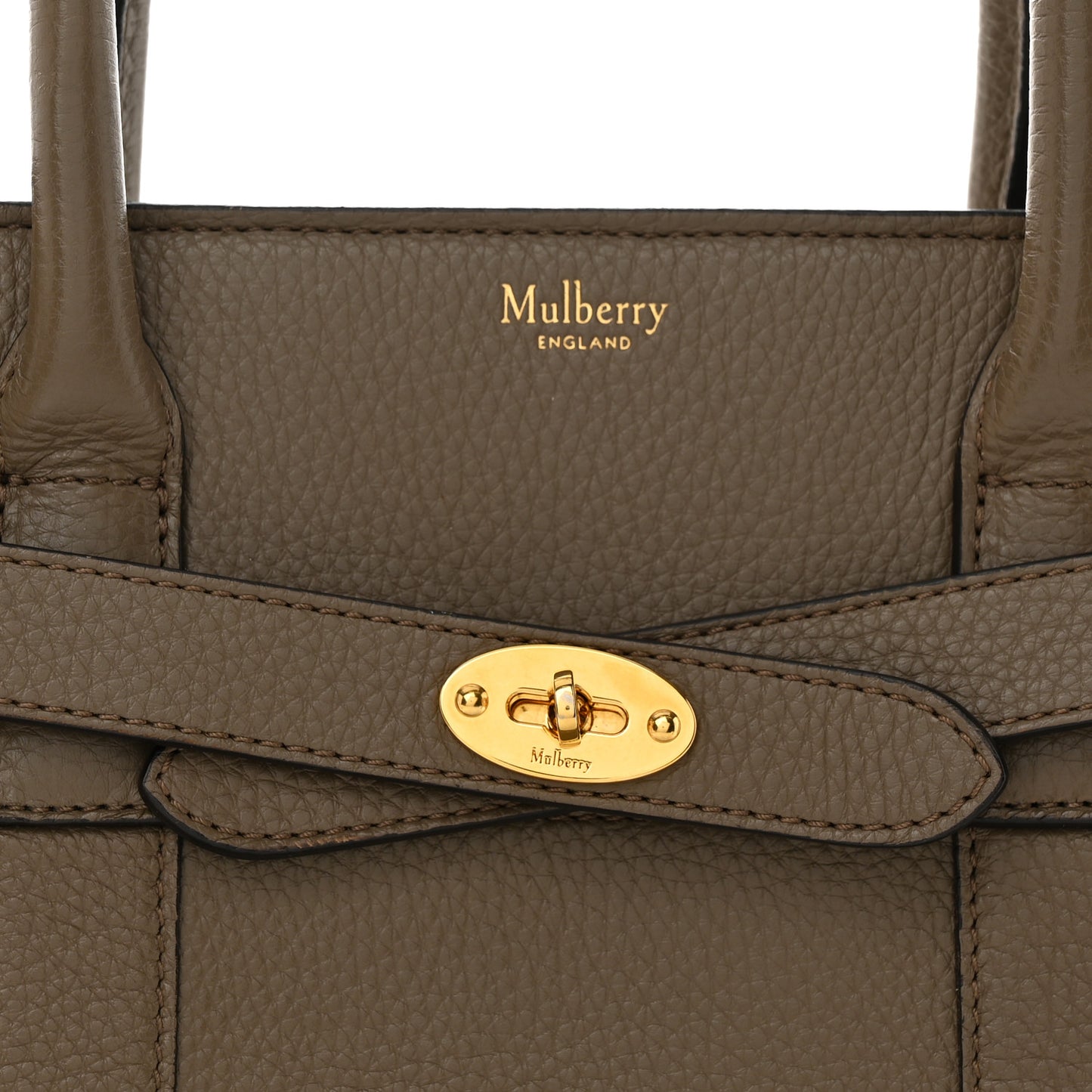 Classic Grain Small Bayswater Zip Tote Clay
