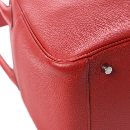 Hermes Taurillon Clemence Lindy 34 Rouge Vif 5 of 16