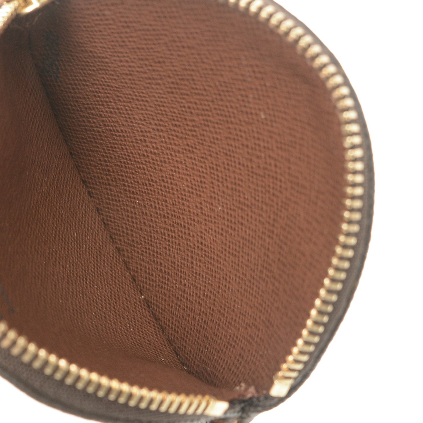 Monogram Round Coin Purse