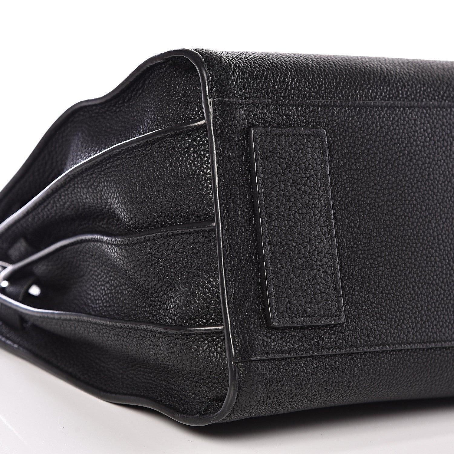 Saint Laurent Grained Calfskin Small Supple Sac De Jour Black 7 of 9